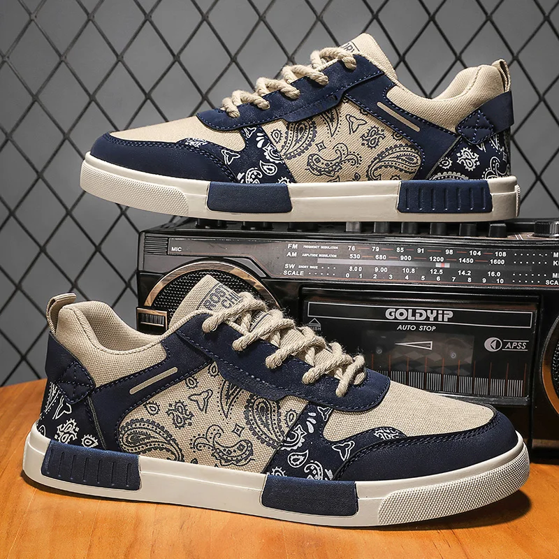 Hype Paisley Sneakers