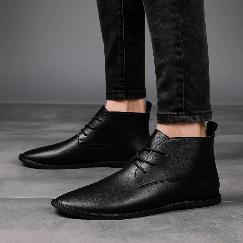 Lombardi Leather Chukka Boots