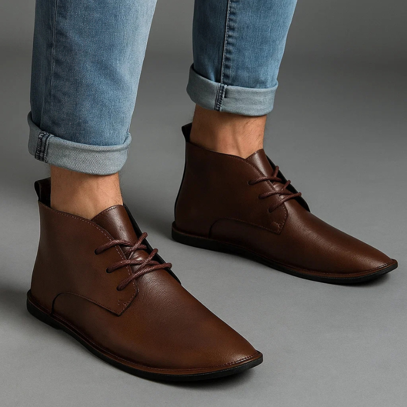 Lombardi Leather Chukka Boots