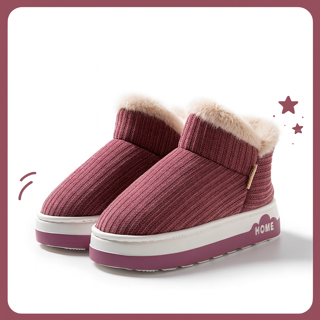 CloudBliss Knit Slippers