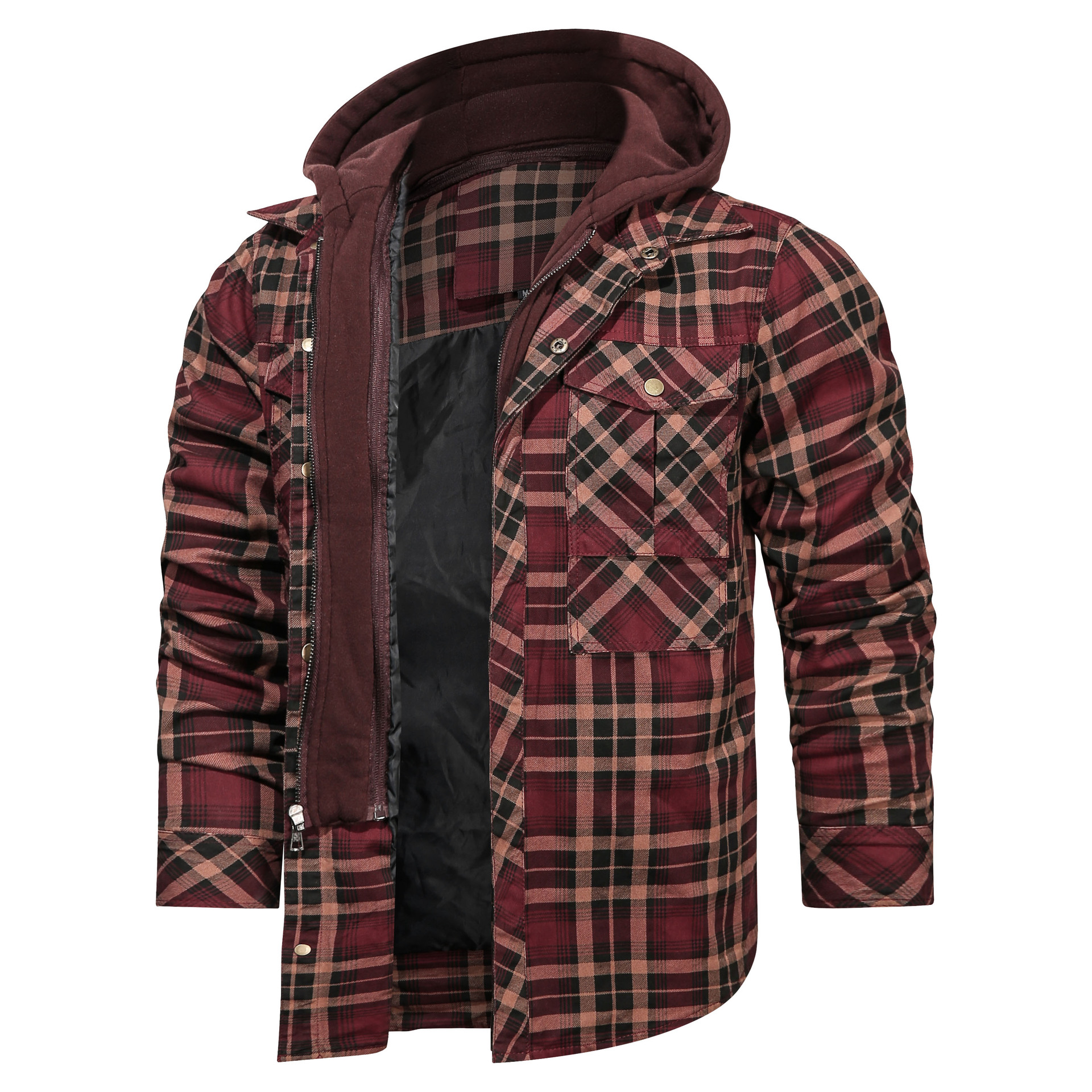 Heritage Plaid Hooded Jacket