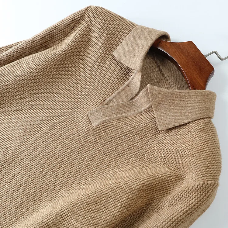 Ravello Cashmere Polo Sweater