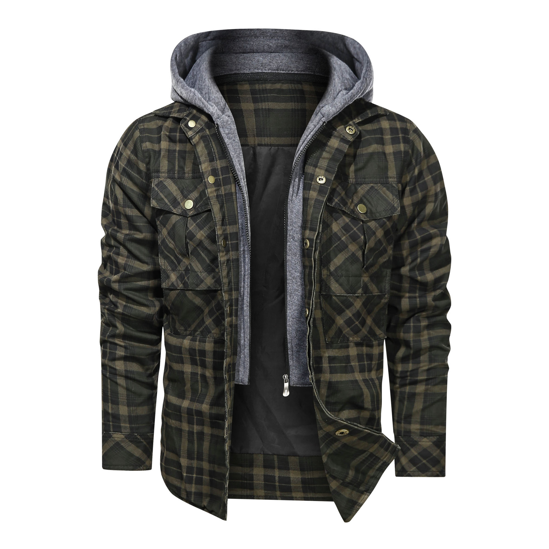 Heritage Plaid Hooded Jacket