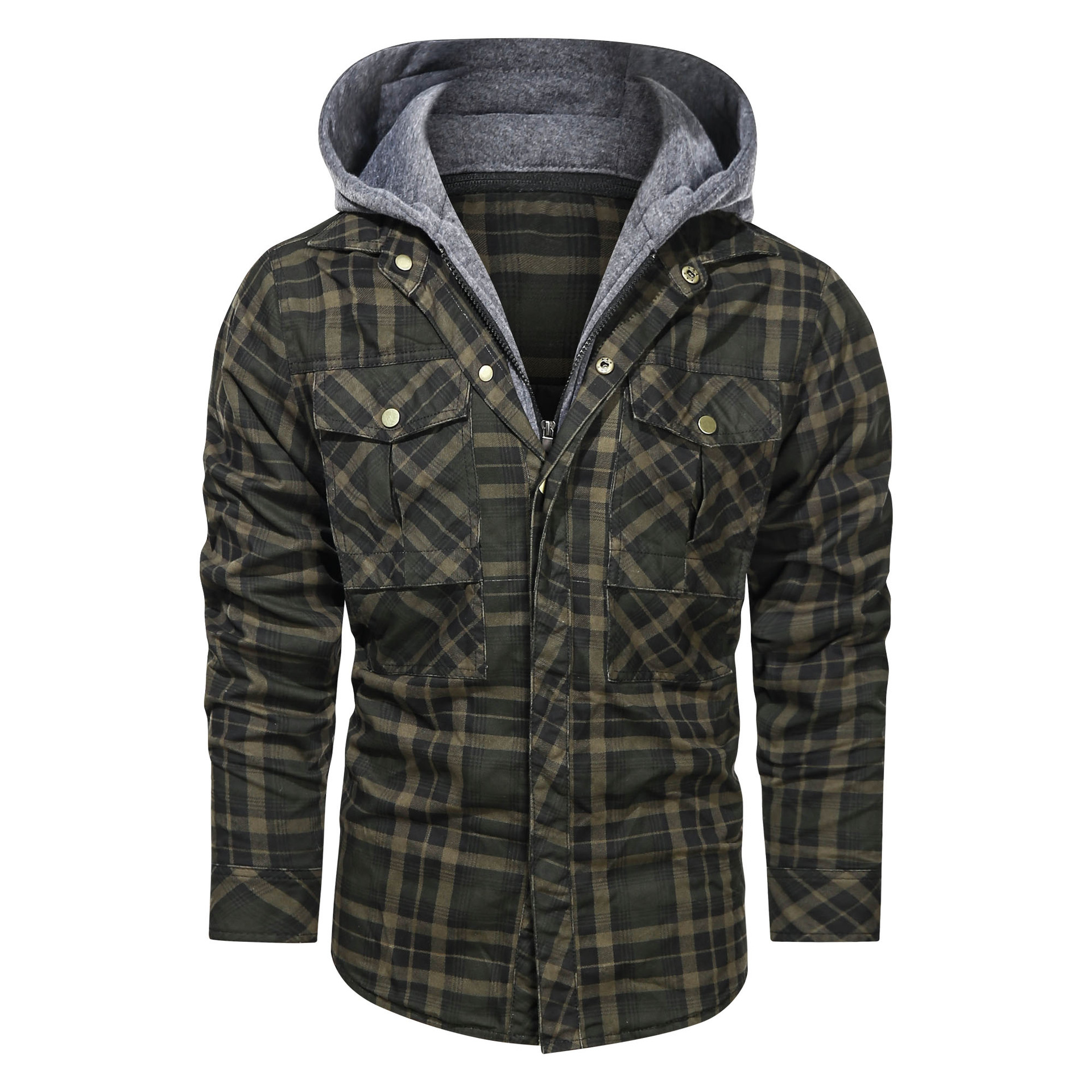 Heritage Plaid Hooded Jacket