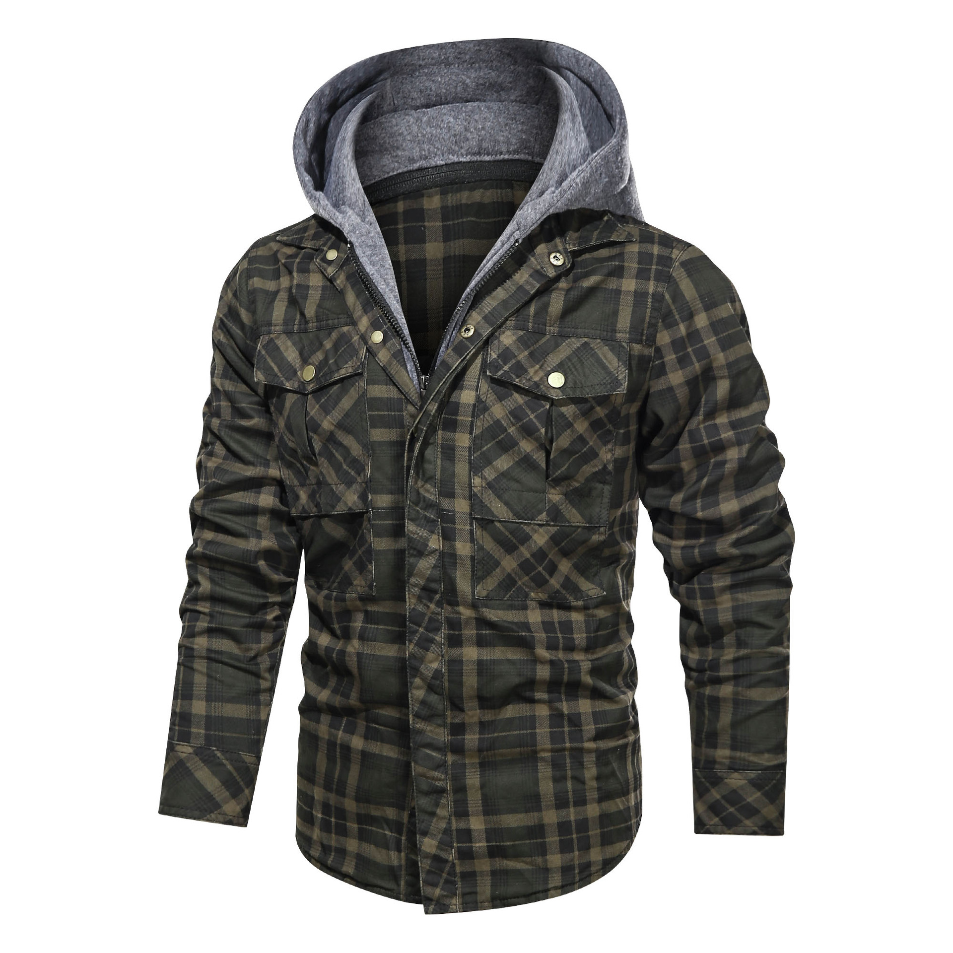 Heritage Plaid Hooded Jacket