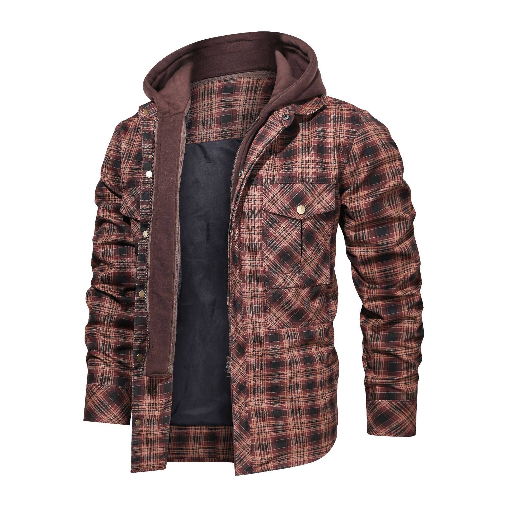 Heritage Plaid Hooded Jacket