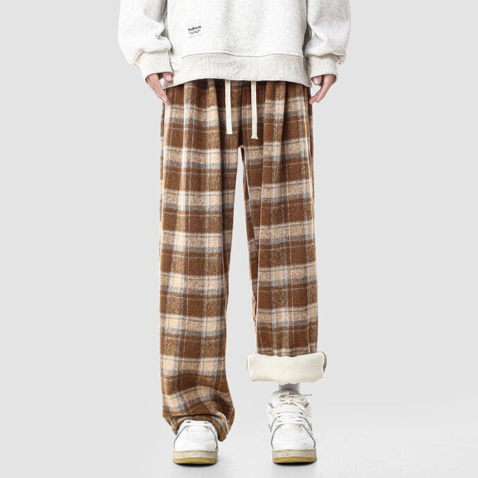 Terrence Plaid Sweatpants
