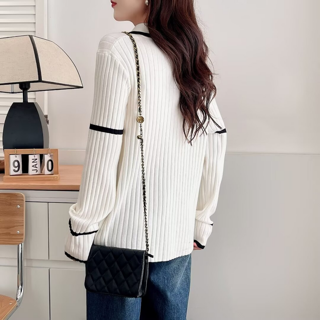 Margot Knit Polo Sweater