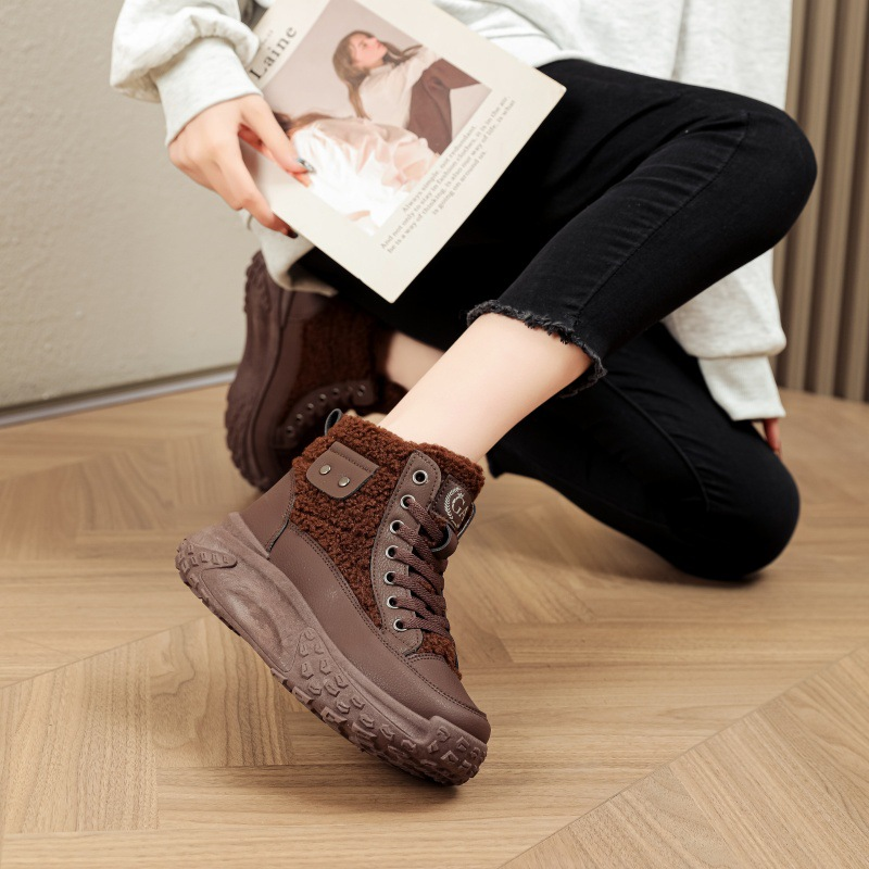 Aria Chunky High-top Sneakers