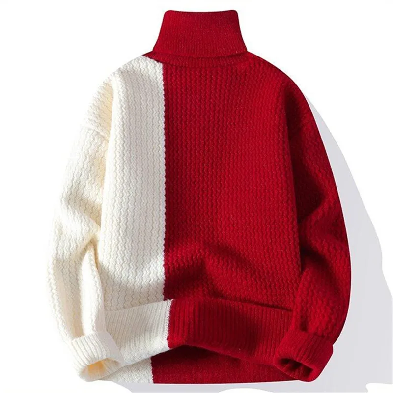 Hype Contrast Turtleneck