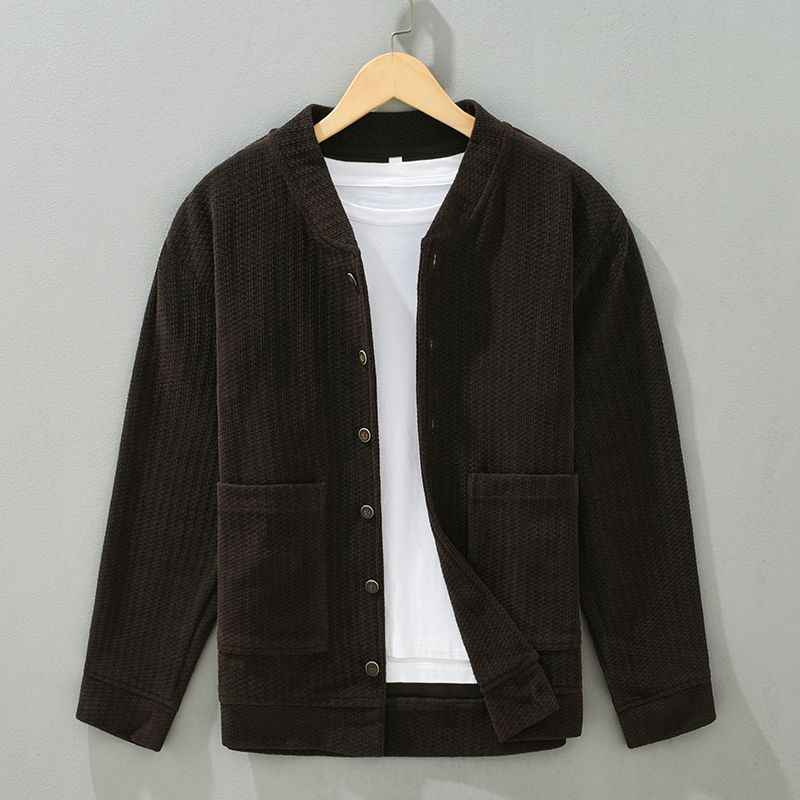Heritage Waffle Knit Corduroy Jacket