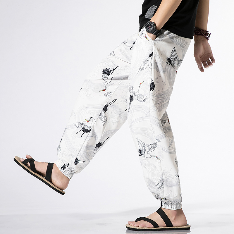 Kyoto Crane Pants