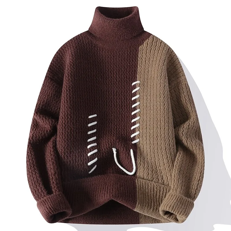 Hype Contrast Turtleneck