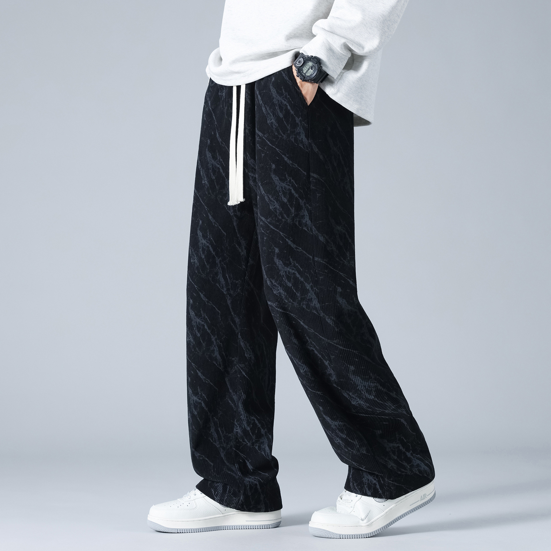 Hype Marbled Corduroy Joggers