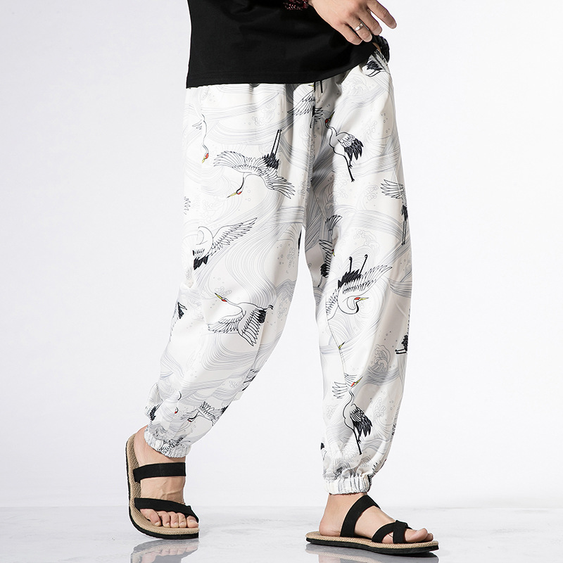 Kyoto Crane Pants