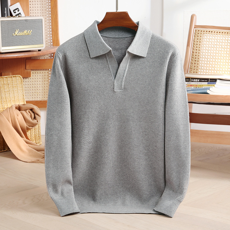 Ravello Cashmere Polo Sweater