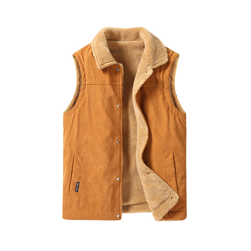 Bradley Sherpa-lined Corduroy Vest
