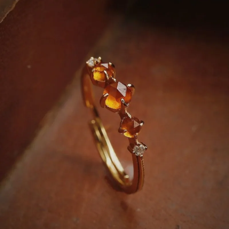 Sunset Ember Ring