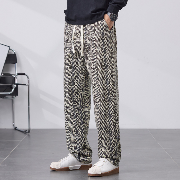 Hype Herringbone Pants