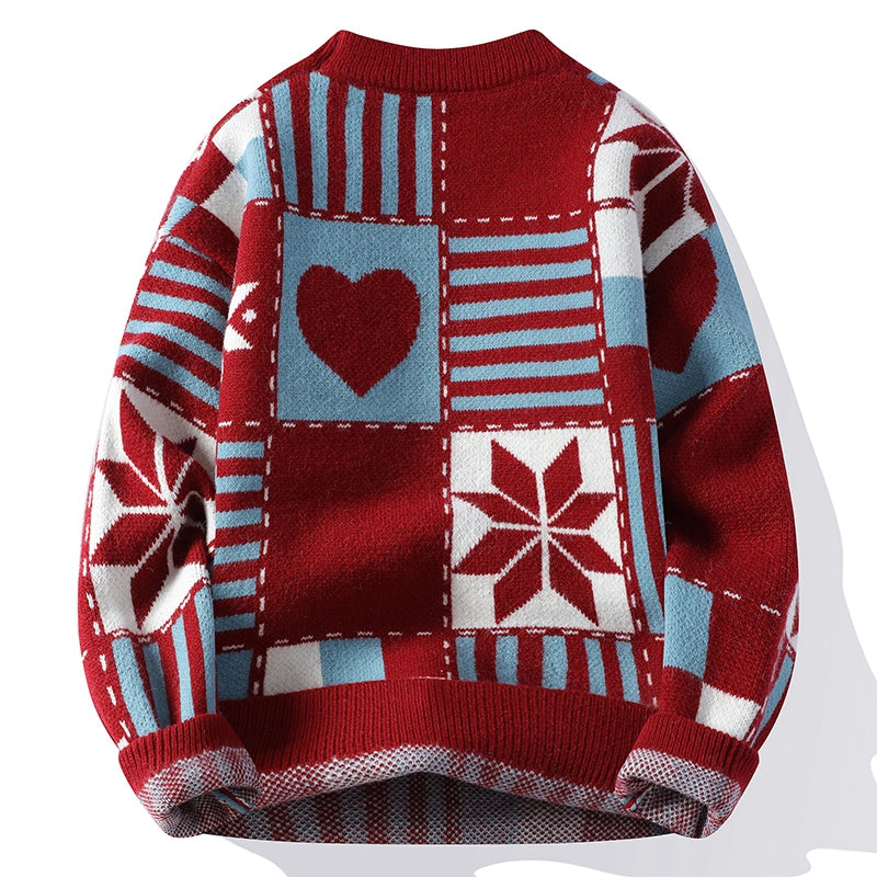 Glacial Mosaic Sweater