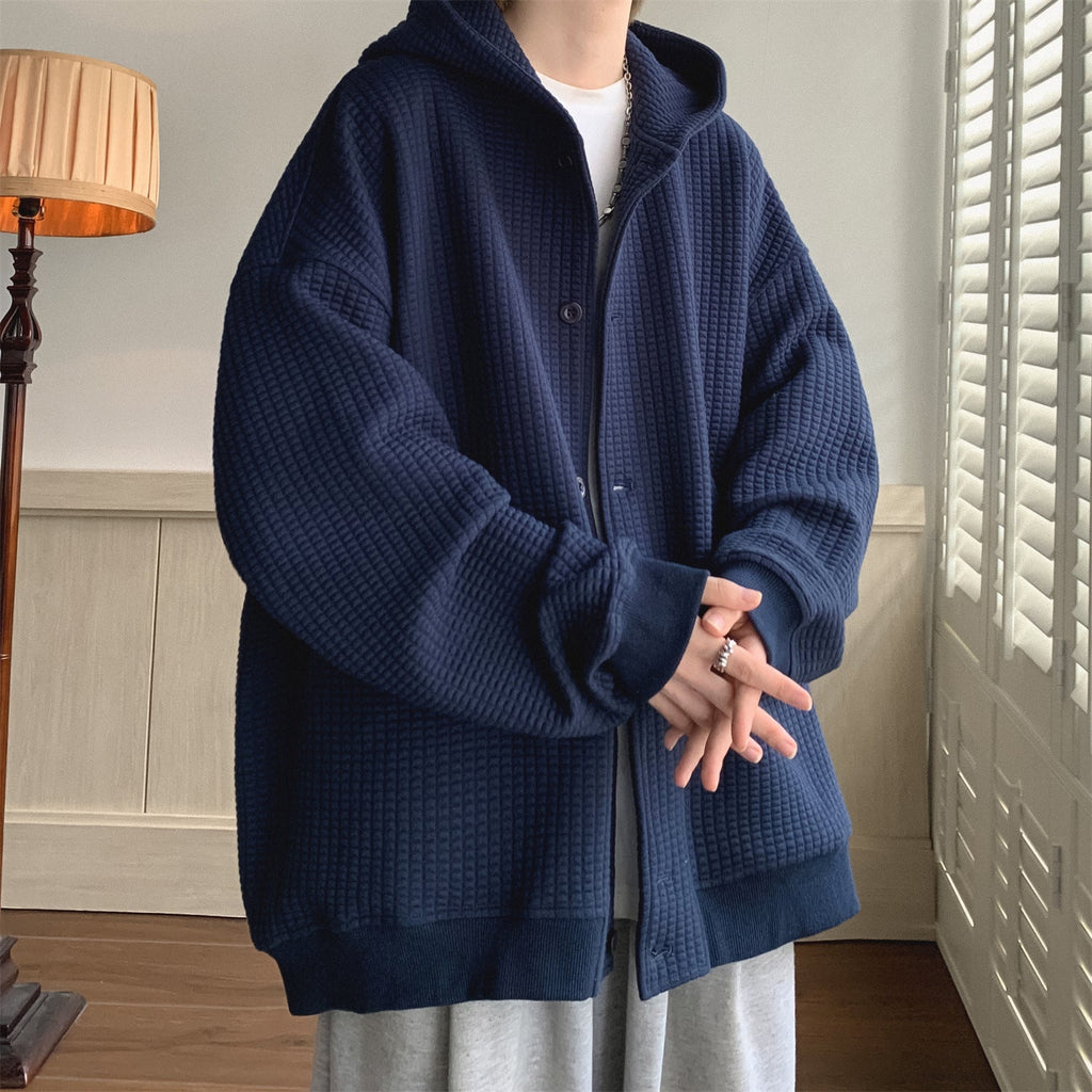 Hype Waffle Knit Cardigan