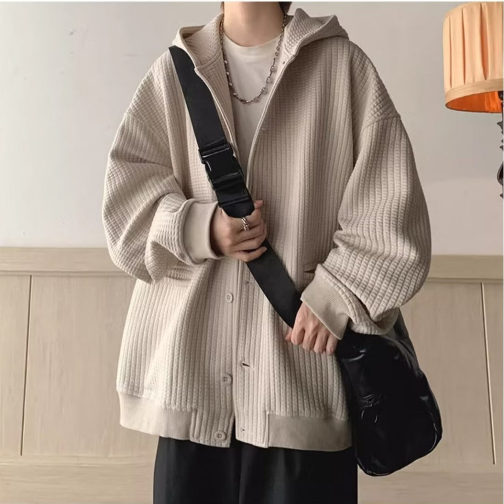 Hype Waffle Knit Cardigan