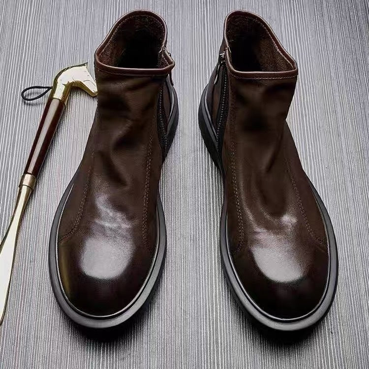 Bristol Leather Chelsea Boots