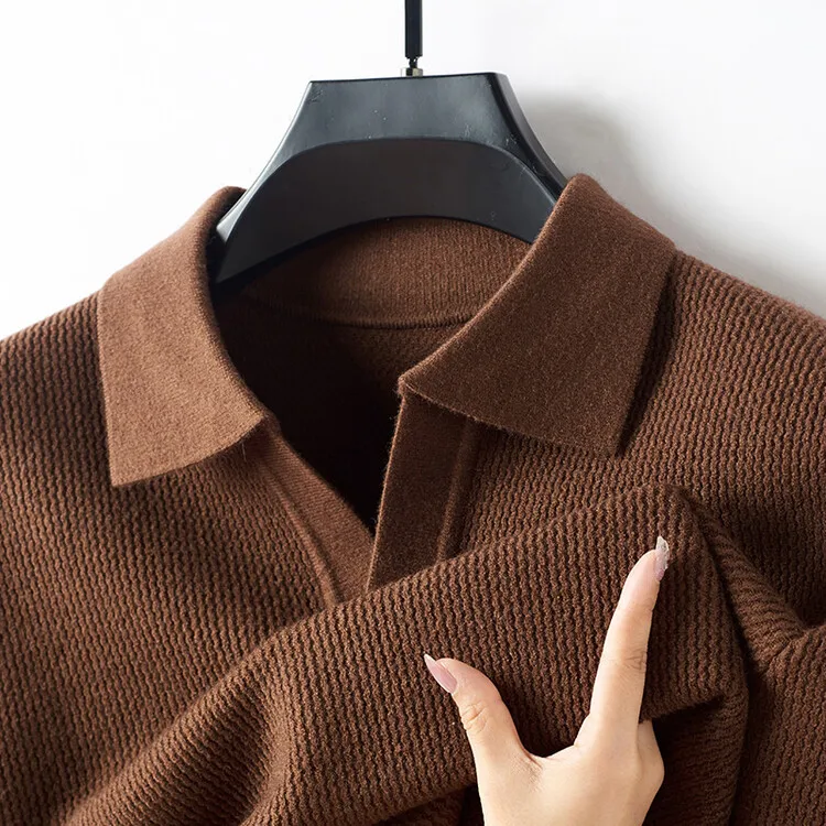 Ravello Cashmere Polo Sweater