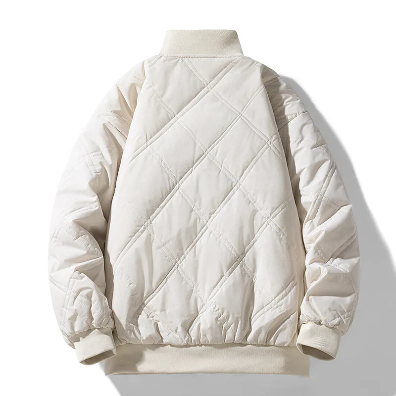 Dakota Sherpa Quilted Bomber