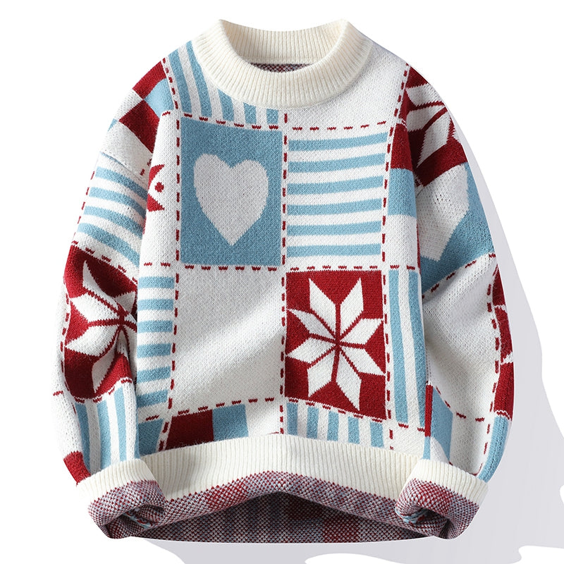 Glacial Mosaic Sweater